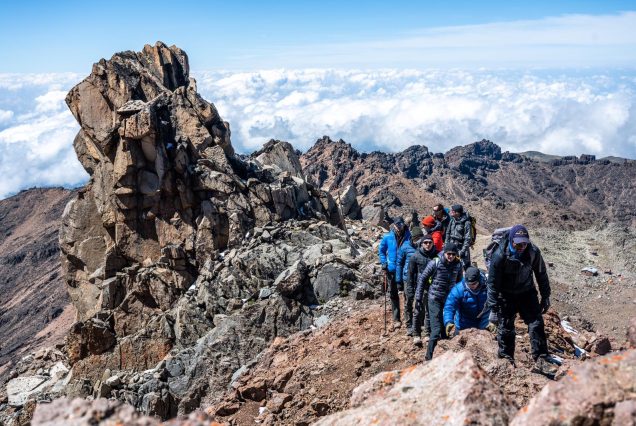 4 Days Mount Kenya climbing – Naro Moru – Sirimon Route